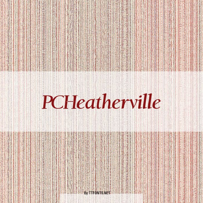 PCHeatherville example