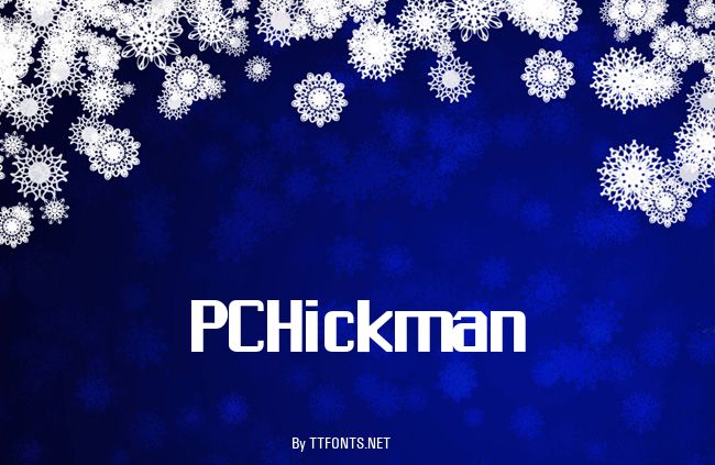PCHickman example