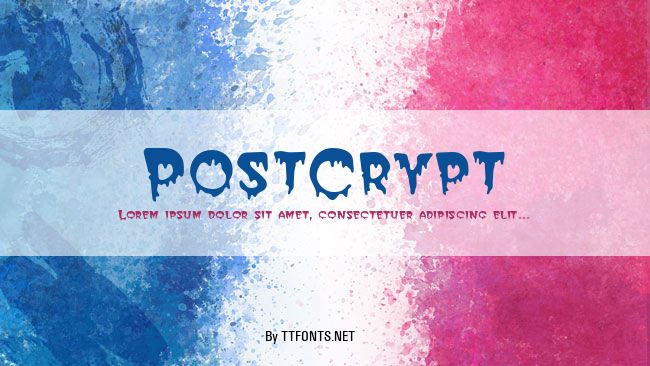 PostCrypt example