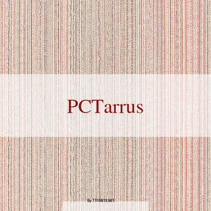 PCTarrus example