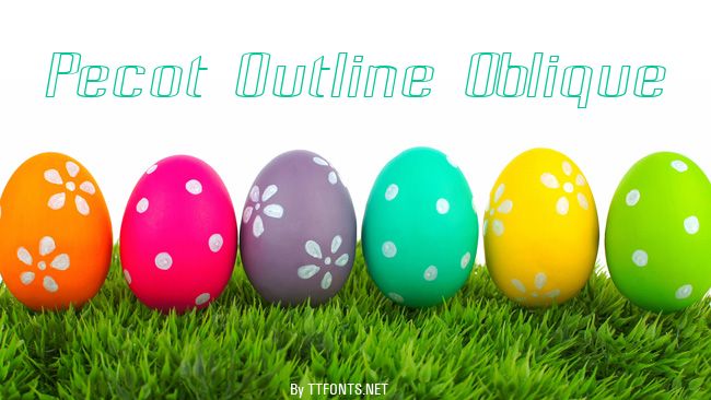 Pecot Outline Oblique example