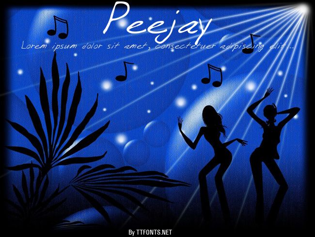 Peejay example