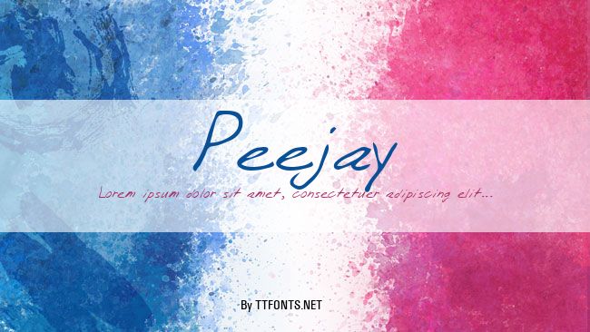Peejay example