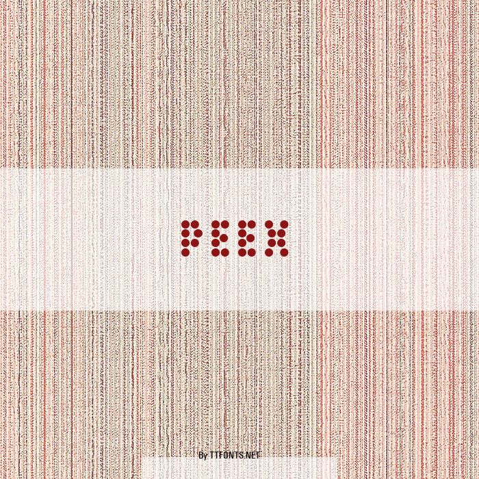 Peex example