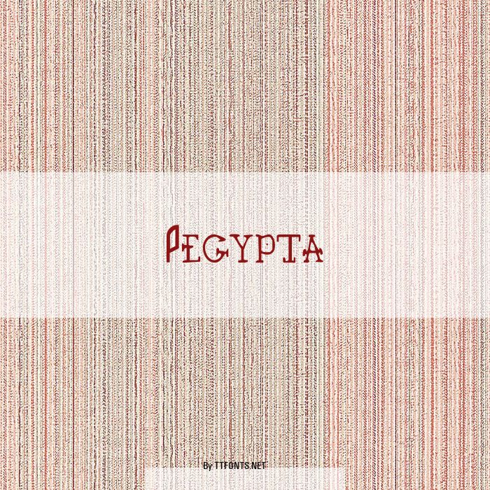 Pegypta example