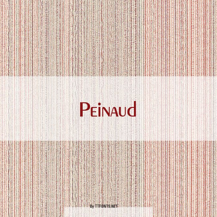 Peinaud example