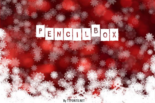 PencilBox example
