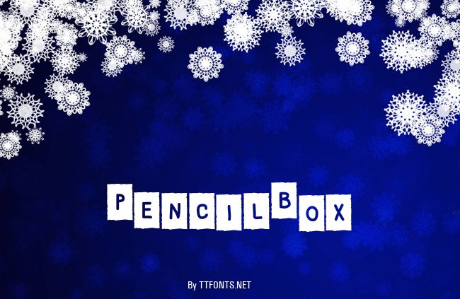 PencilBox example