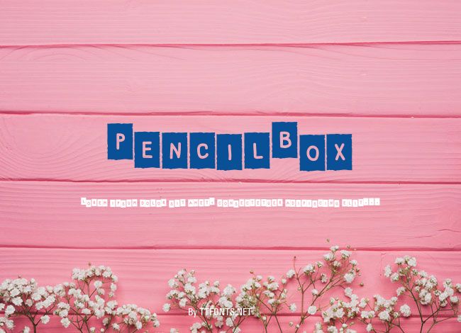 PencilBox example
