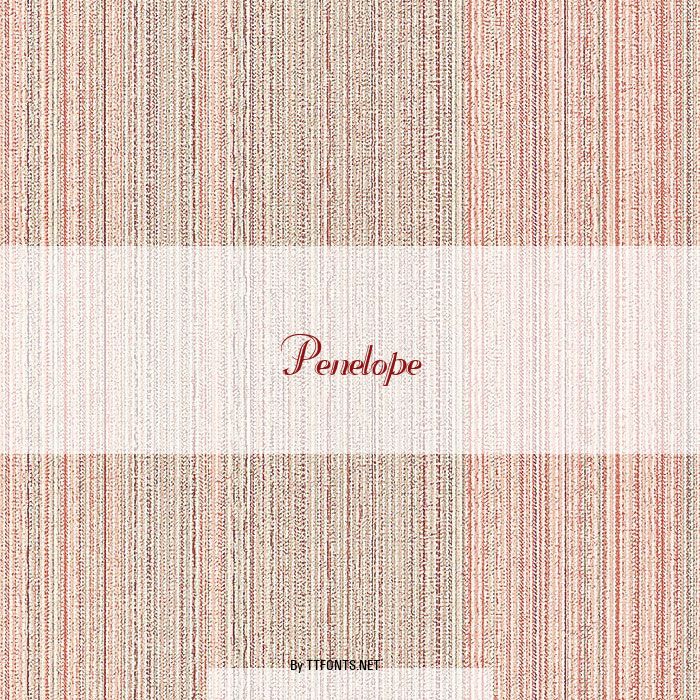 Penelope example