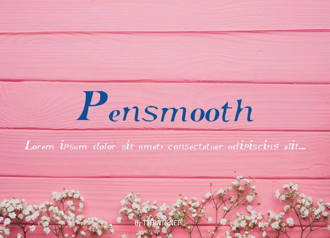 Pensmooth example