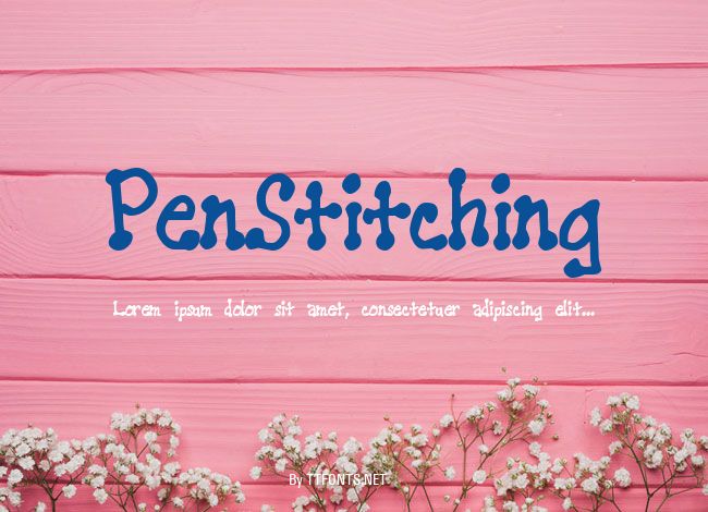 PenStitching example