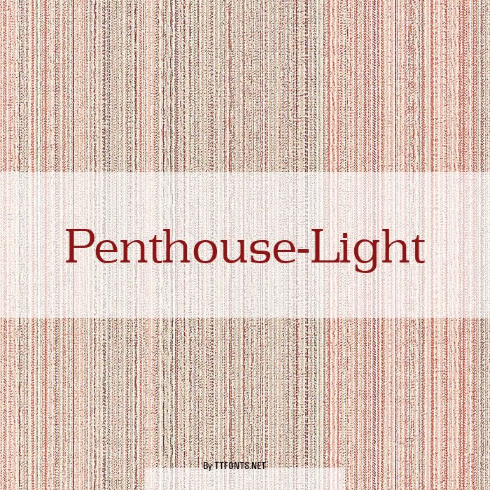 Penthouse-Light example