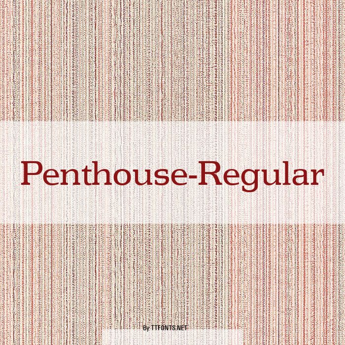 Penthouse-Regular example