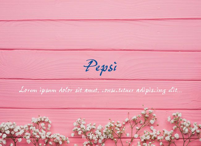 Pepsi example
