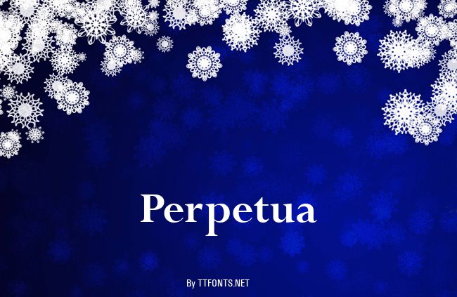Perpetua example
