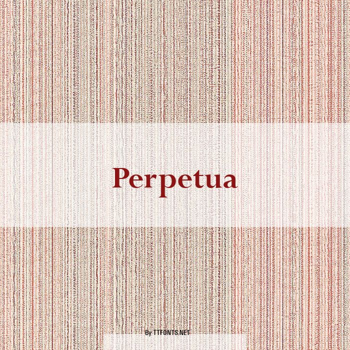 Perpetua example