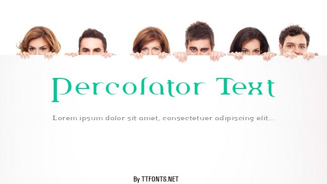 Percolator Text example