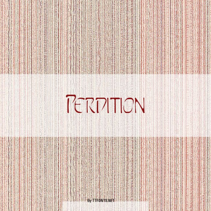 Perdition example
