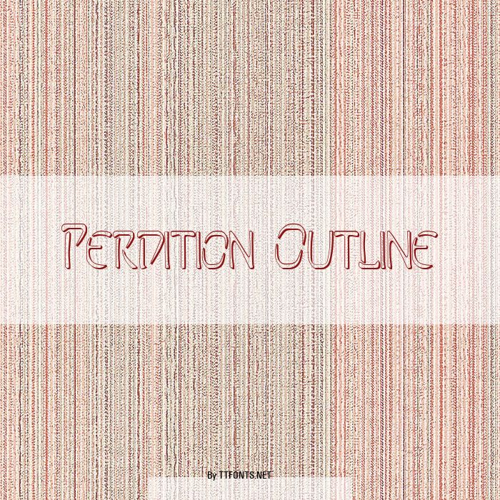 Perdition Outline example
