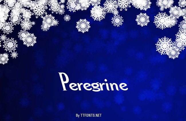 Peregrine example