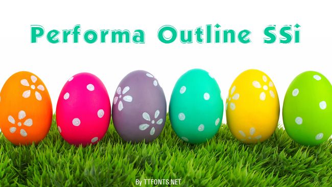 Performa Outline SSi example