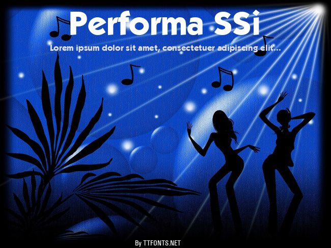 Performa SSi example