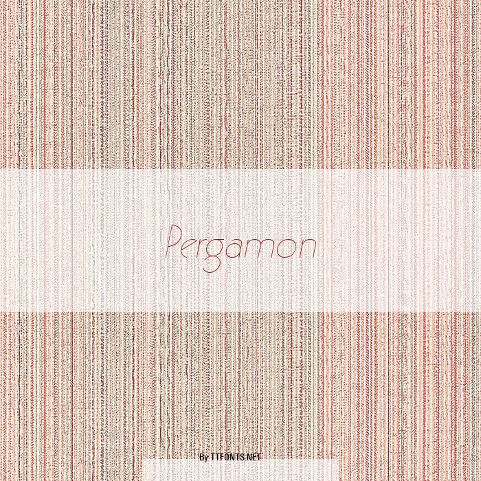 Pergamon example