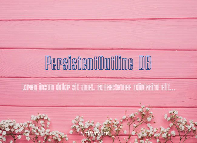 PersistentOutline DB example
