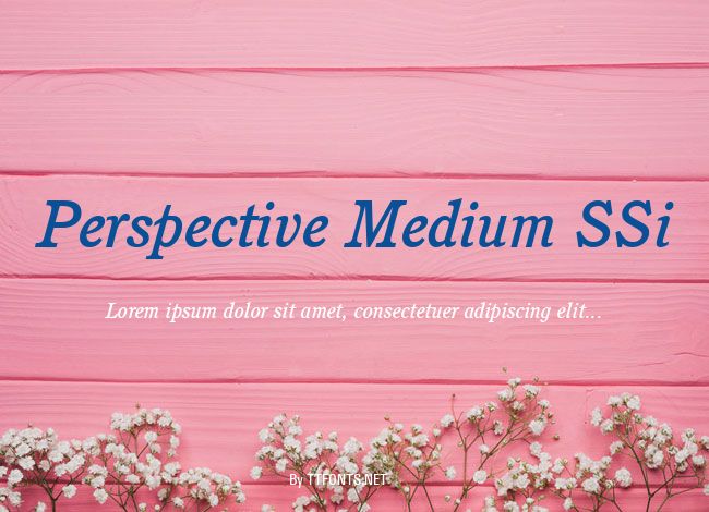 Perspective Medium SSi example