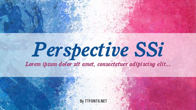 Perspective SSi example