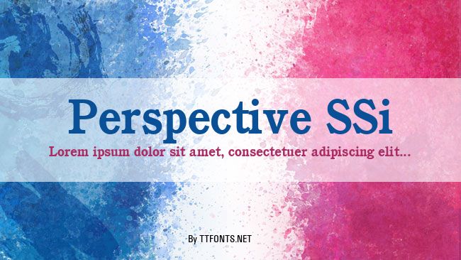 Perspective SSi example