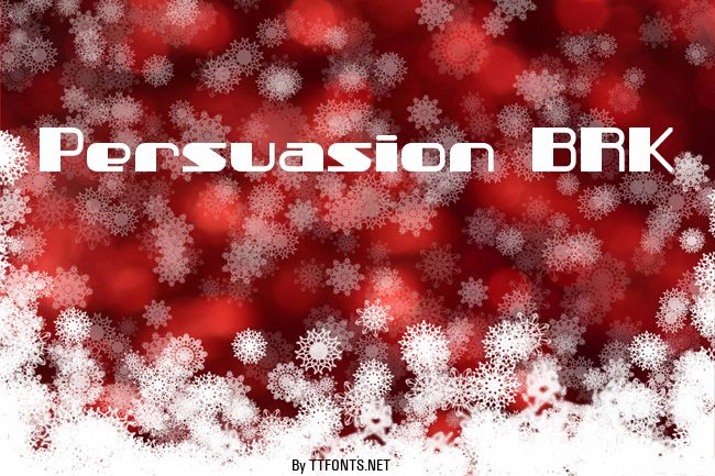 Persuasion BRK example
