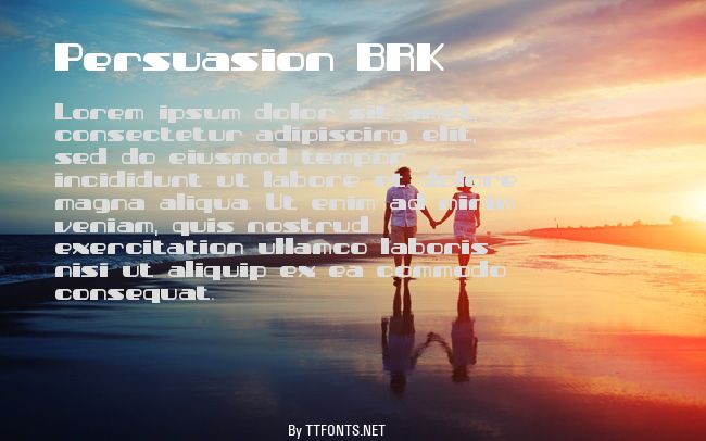 Persuasion BRK example