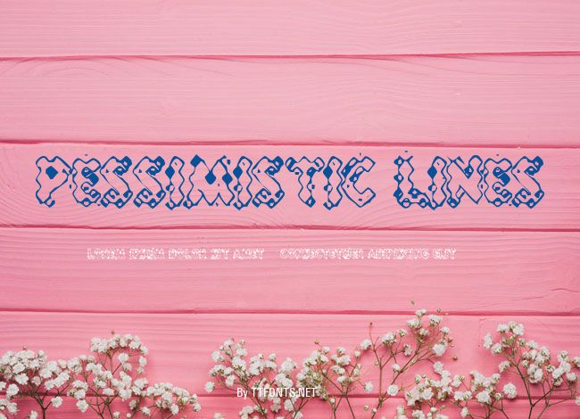 Pessimistic Lines example