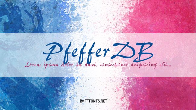 PfefferDB example