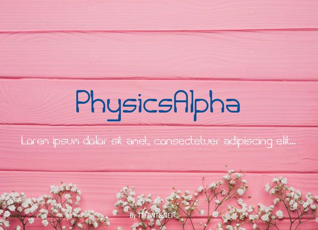 PhysicsAlpha example