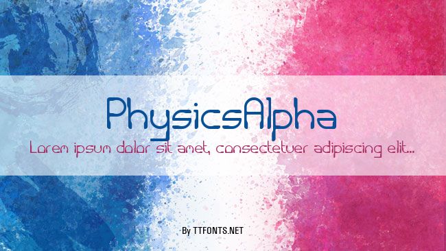 PhysicsAlpha example