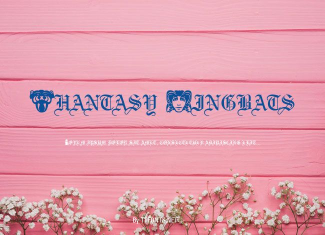Phantasy Dingbats example