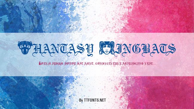 Phantasy Dingbats example