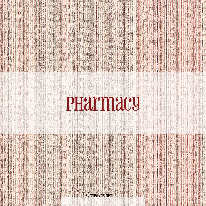 Pharmacy example