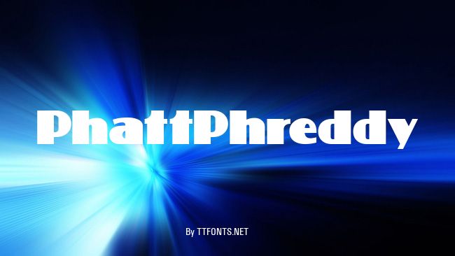 PhattPhreddy example
