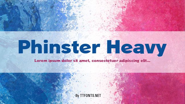 Phinster Heavy example