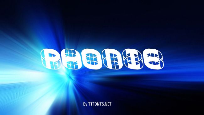 PHONIE example