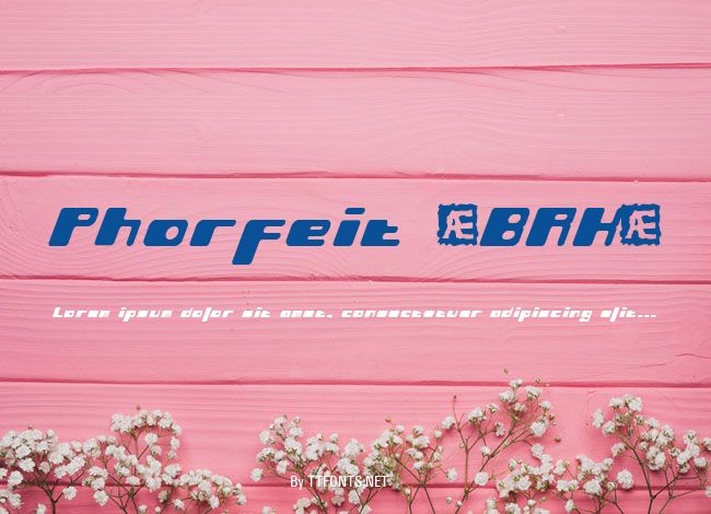 Phorfeit (BRK) example