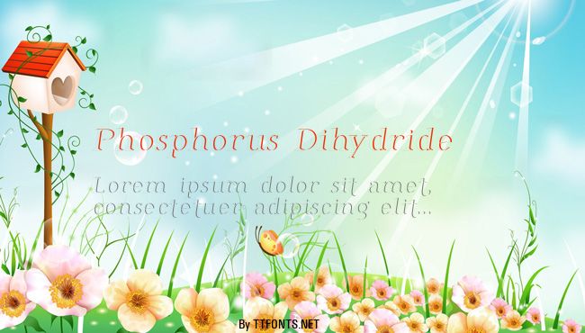 Phosphorus Dihydride example