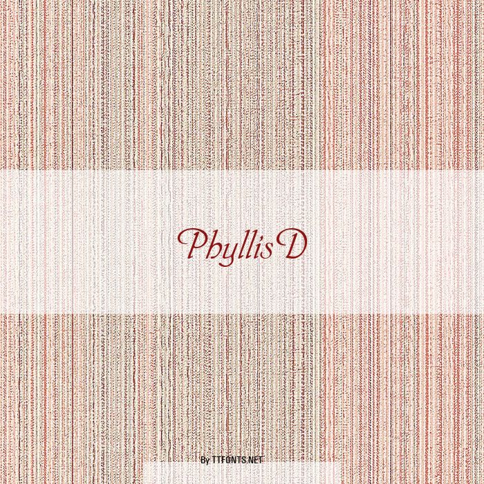 PhyllisD example