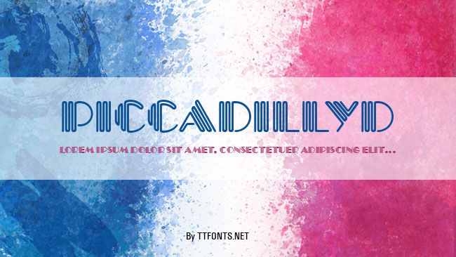 PiccadillyD example