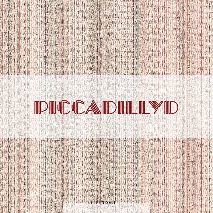 PiccadillyD example