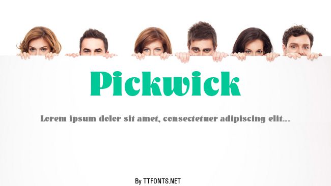 Pickwick example